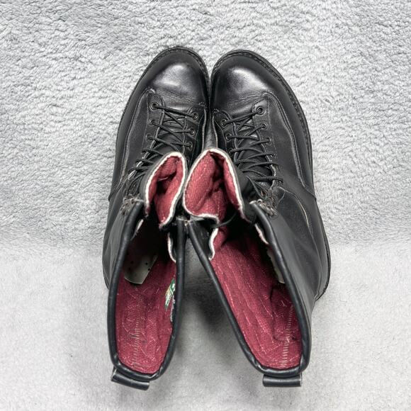 Danner Fort Lewis Mens Size 13 Combat Boots Black Leather Gore-Tex 200G USA - Picture 7 of 13